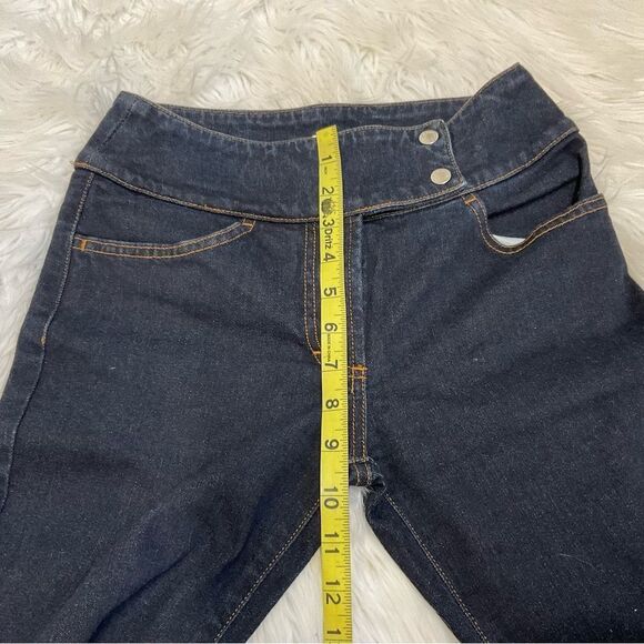 D&G Dolce & Gabbana Dark Wash Blue Denim Y2K Mid Rise Bootcut Jeans 27 - Picture 11 of 13